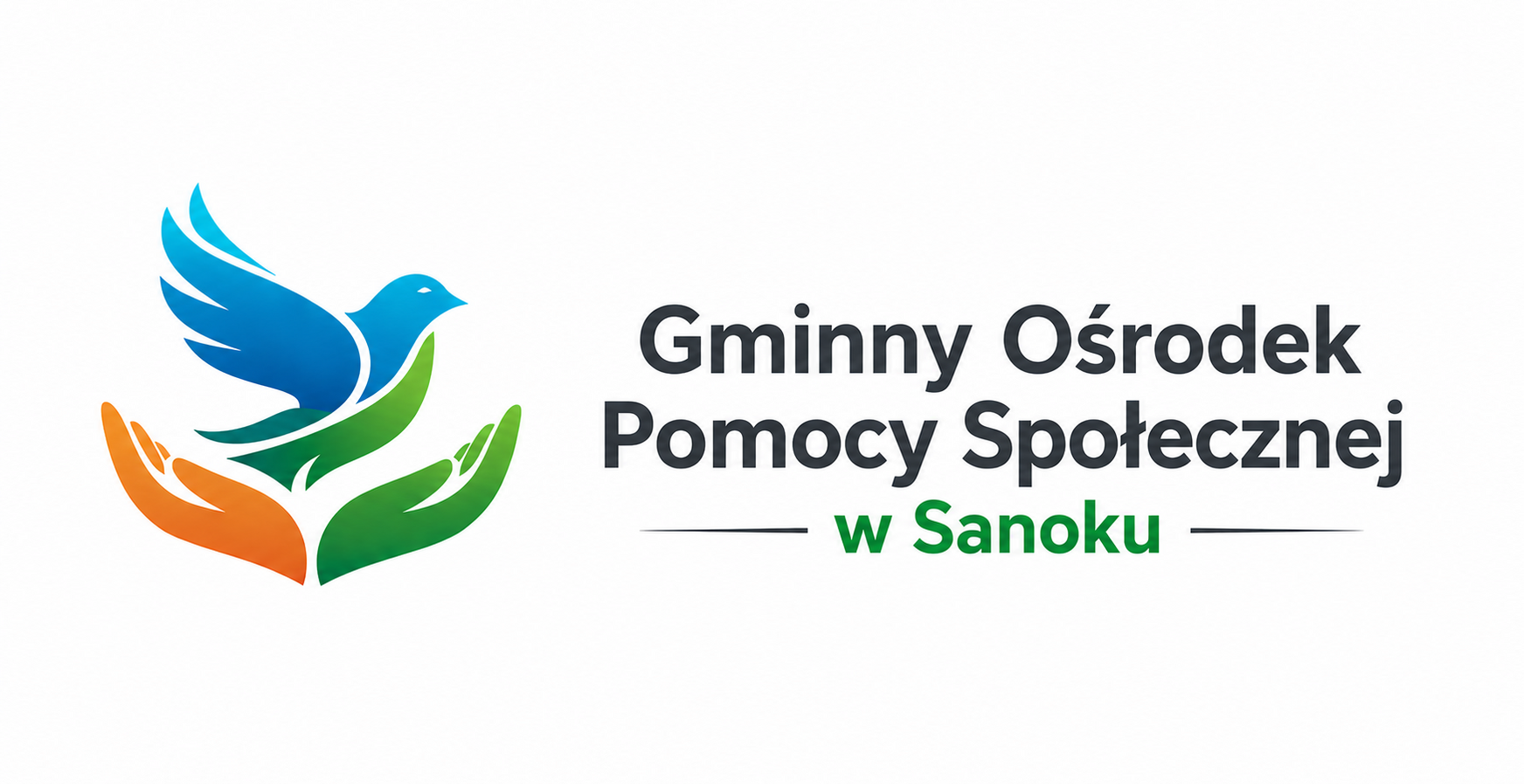 Logo Gminnego Ośrodka Pomocy Społecznej w Kalinowie